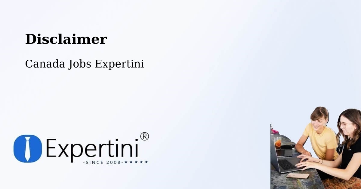 Disclaimer – Lloydminster - Canada Jobs Expertini